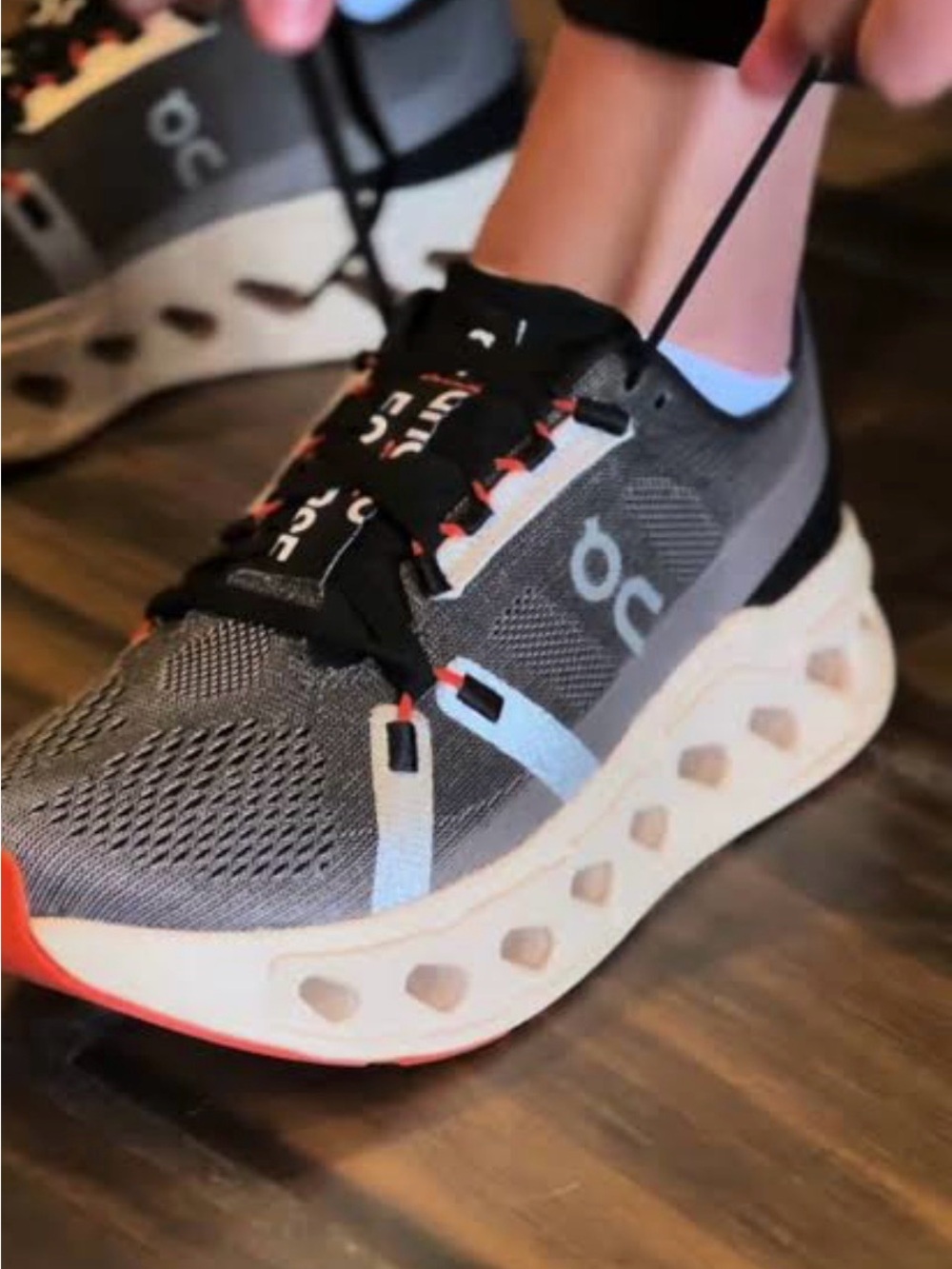 On Cloudeclipse Women's 8.5 Running Shoes Fade Sand 3WD30092317 Excellent